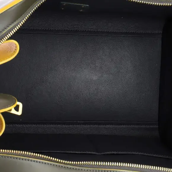 Celine Bicolor Trapeze Bag Leather #240800C61B - Picture 5 of 8